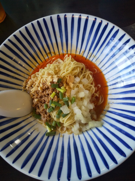 「汁なし担々麵」@担々麺 こころ家の写真