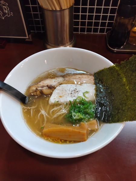 「煮干し塩」@麺やOKの写真