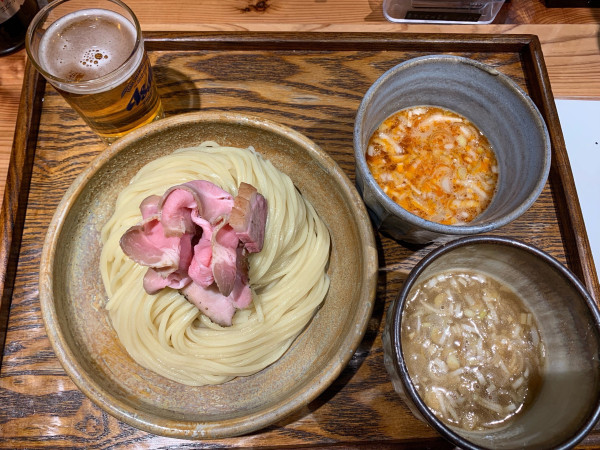 「つけ汁２種」@あいだやの写真