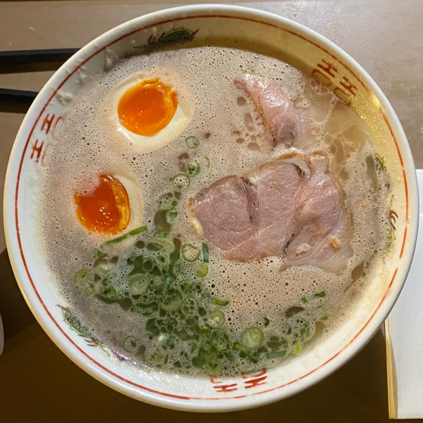 「味玉ラーメン ¥980」@三代目 博多 だるま アクアシティお台場店の写真