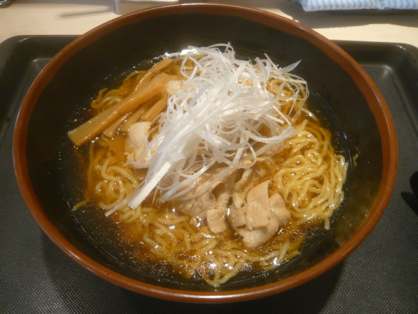 「中華　肉そば」@名代 富士そば ふじみ野店の写真