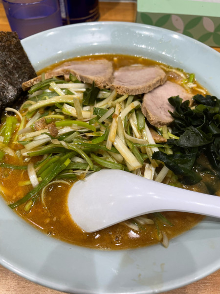 「青唐辛子ラーメン 並 ねぎ」@ラーメン関口の写真