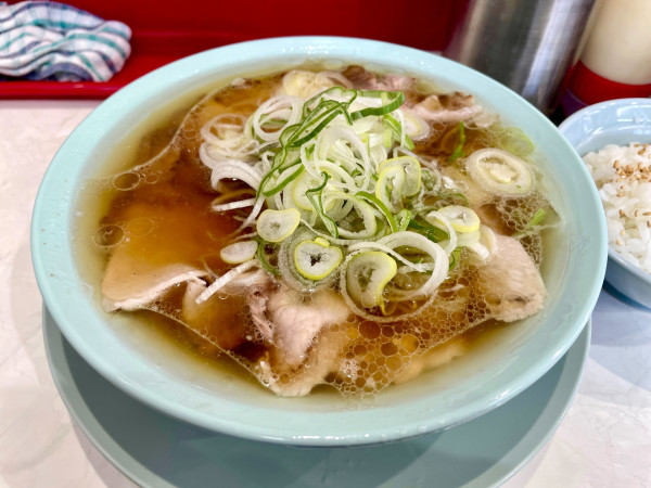 「中華そば＋サービスライス」@なぎちゃんラーメン 元住吉店の写真