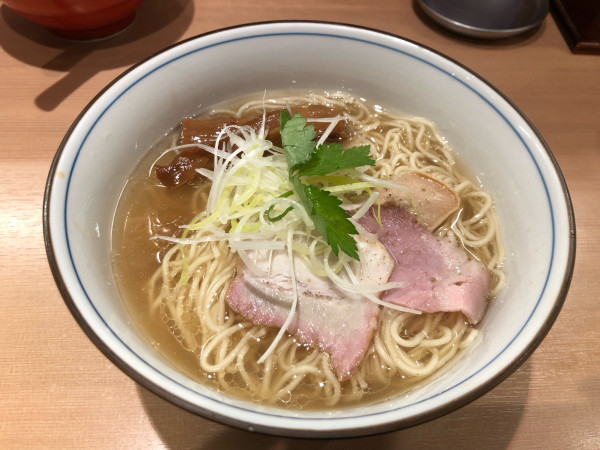 「のどぐろそば」@らぁ麺 くろ渦の写真