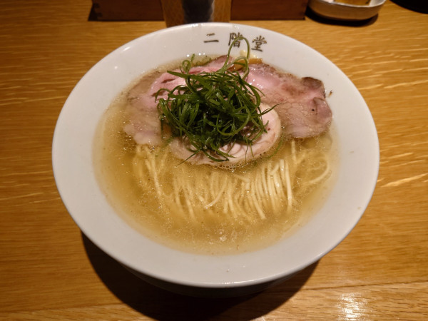 「塩そば」@中華そば 二階堂の写真