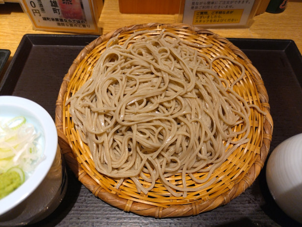 「もりそば780円」@ソバキチ さんすて岡山店の写真