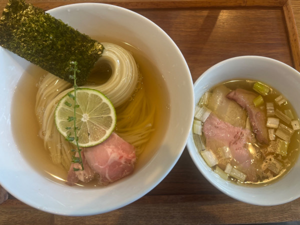 「昆布水つけめん 塩（大）」@YOKOKURA STOREHOUSEの写真