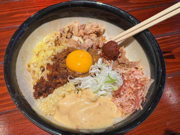 「タイガーパンチ200gにんにくWマヨネーズW辛玉」@タイガーパンチの写真