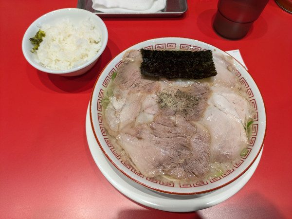 「中華そば(こってり)」@マルチューラーメンの写真