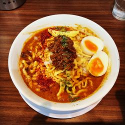 濃厚スパイス咖喱麺＋味玉