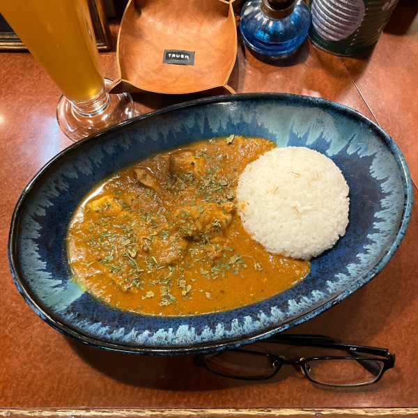「チキンカレー」@白龍舘の写真