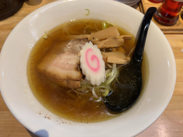 「三河式醤油」@三河ラーメン 日本晴れの写真