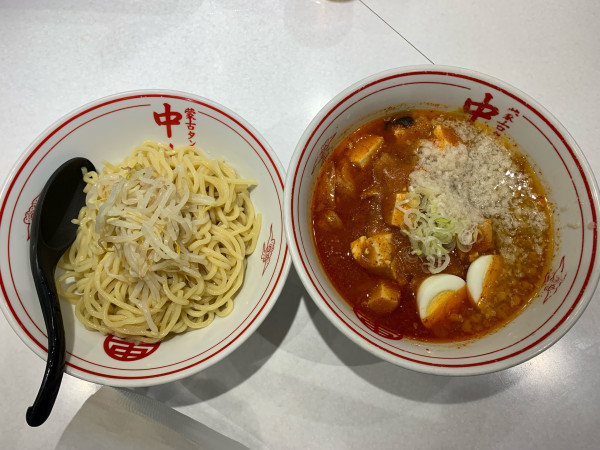 「冷やし五目蒙古タンメン背脂TP」@蒙古タンメン 中本 錦糸町店の写真