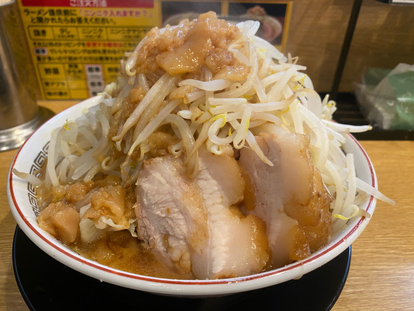 「ラーメン並」@豚山 南船場店の写真