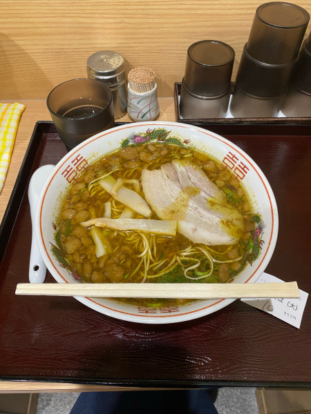 「尾道カレーそば大盛」@尾道中華そば 渡なべの写真