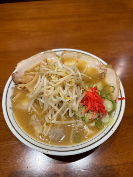 「もやしそば！」@中華そば ふく 一力 森田店の写真