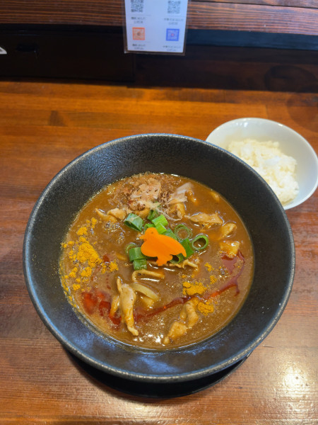 「カレーらーめん（1200円）」@麺処 ほんだの写真