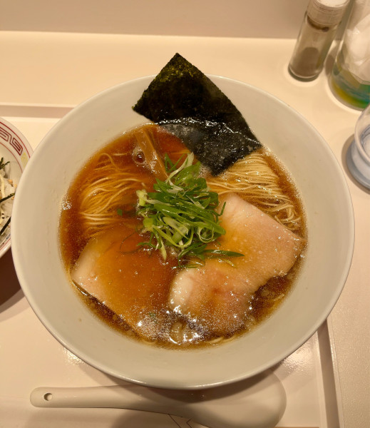 「イリコそば（1000円）」@上方レインボーの写真