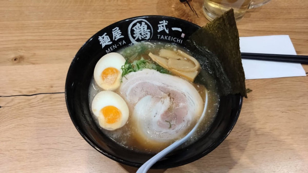 「京都醤油味玉」@濃厚鶏そば 麺屋武一の写真