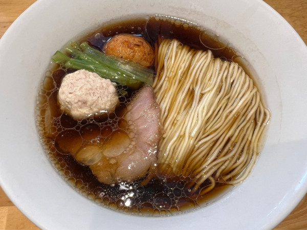 「醤油 中華そば」@猫と月の写真