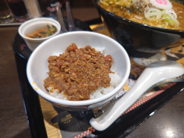 「ROKAキーマカレー弐」@らあめん花月嵐 神田店の写真