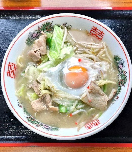 「並ちゃんぽん 玉子入り 900円」@ばってんの写真