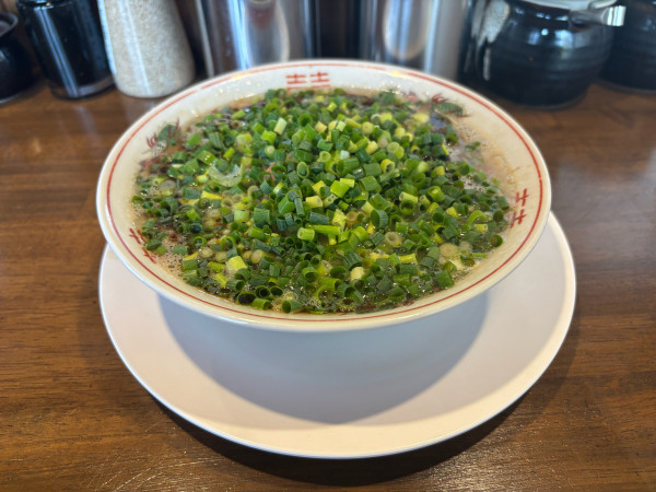 「マー油豚骨ラーメン」@ラーメン池田の写真
