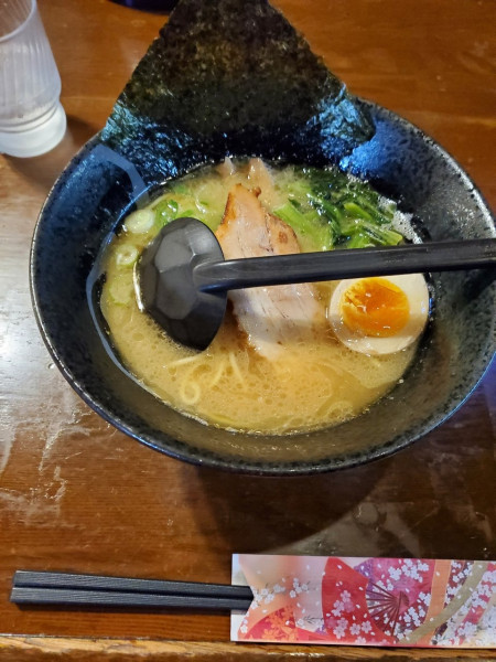 「鶏白湯@980」@和風薬膳らーめん 貴楽の写真