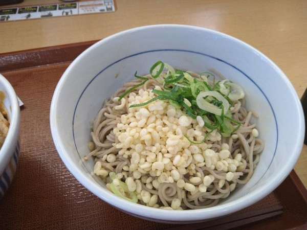 「冷やしハイカラそば」@なか卯 京都八条口店の写真