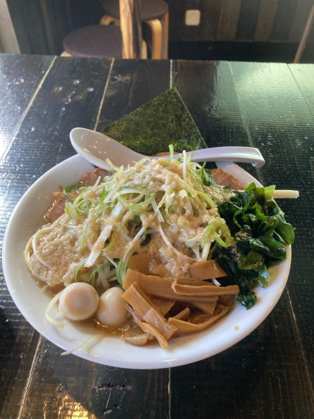 「みそねぎチャーシュー」@東京とんこつ。の写真