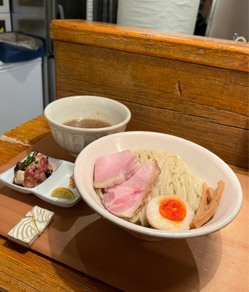 「【限定】マッシュルームのつけ麺 300g」@Homemade Ramen 麦苗の写真