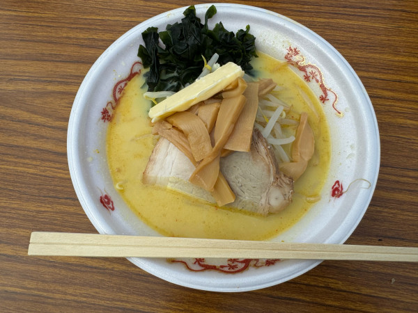 「青森味噌カレー牛乳らぁめん」@かわらの写真