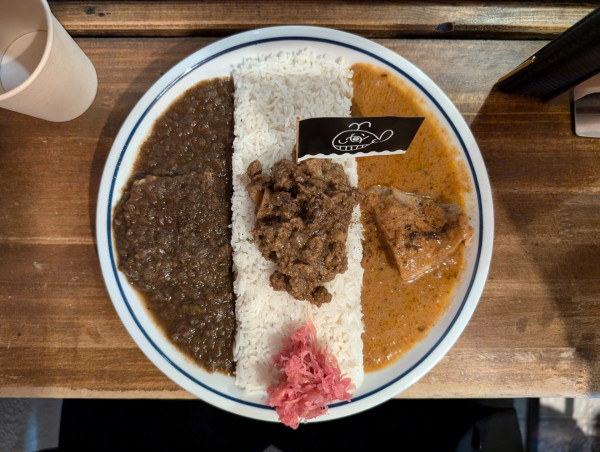 「3種盛り」@CURRY BAL くじらの写真