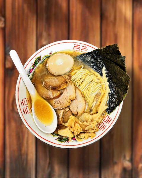 「特製煮干しそば（塩）」@中華そば わた辺の写真