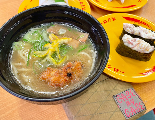 「牡蠣白湯ラーメン」@スシロー 田無店の写真