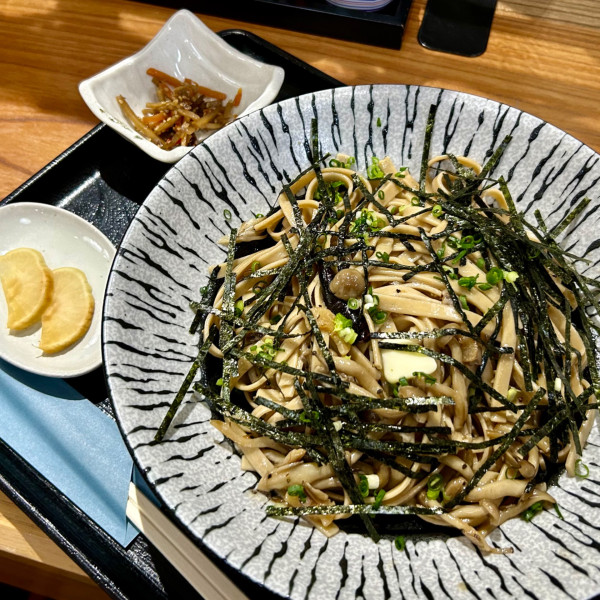 「和風蕎麦パスタ」@筑山亭 かすみの里の写真