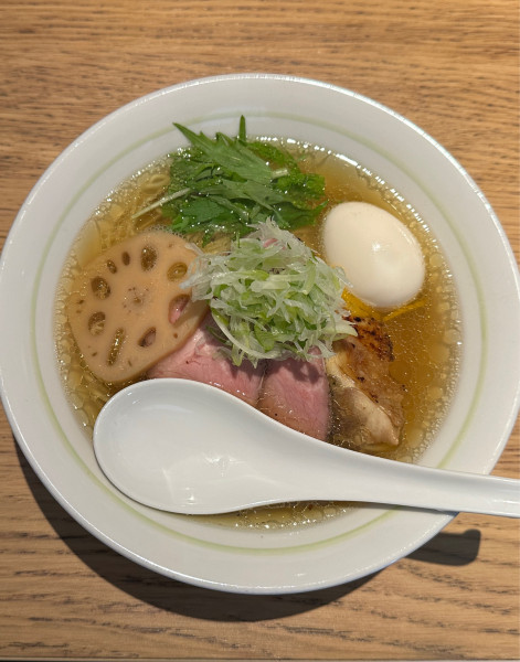 「特製鶏塩ラーメン」@小さな野はらの木の下での写真
