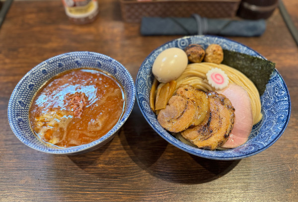 「【土日限定】濃厚えびつけめん」@麺処はなぶさの写真