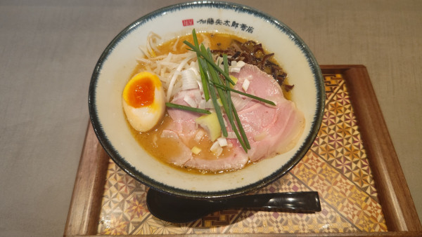 「小田原煮干し味噌ラーメン　1000円」@麺屋 加藤兵太郎商店の写真