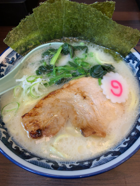 「濃厚豚骨ラーメン(塩)並盛」@麺屋 武士道 瑞江店の写真