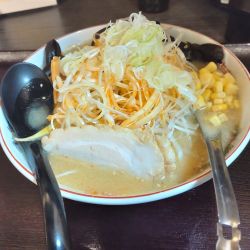 冬季限定　味噌ラーメン＋辛ネギ