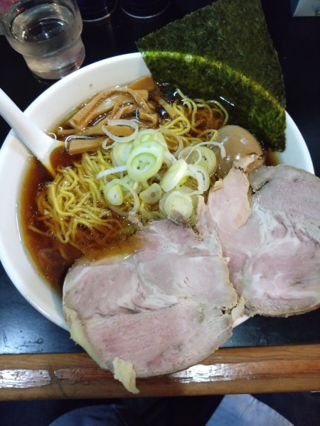 「上品純正＋味玉」@一条流がんこ総本家分家四谷荒木町の写真