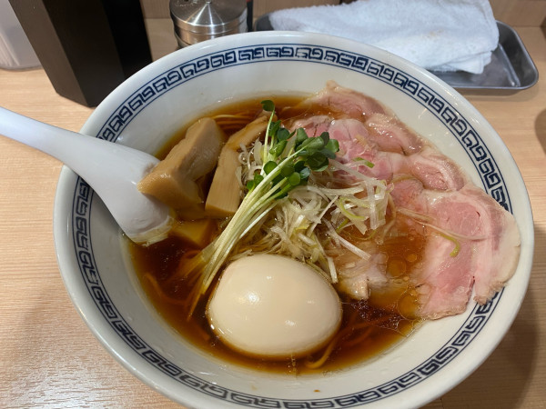 「特製中華そば1,100円」@中華そば ます田の写真