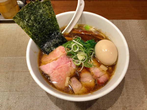 「特製手揉み醤油そば」@麺処 はら田の写真