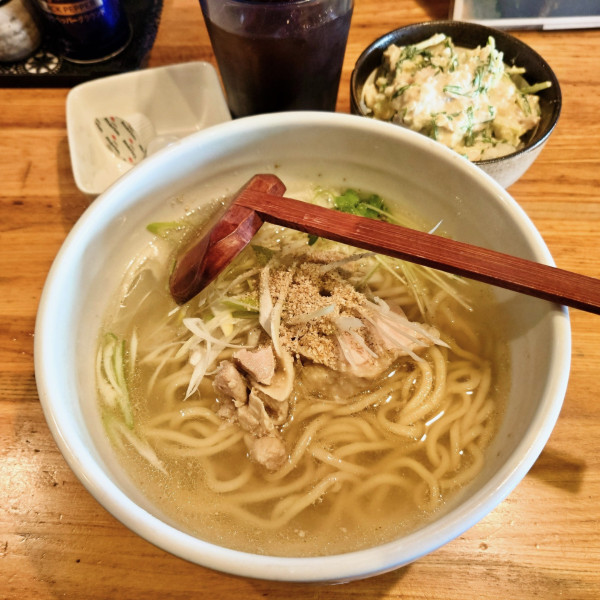 「特製塩ラーメン＋ランチセット」@会津ラーメン 和の写真