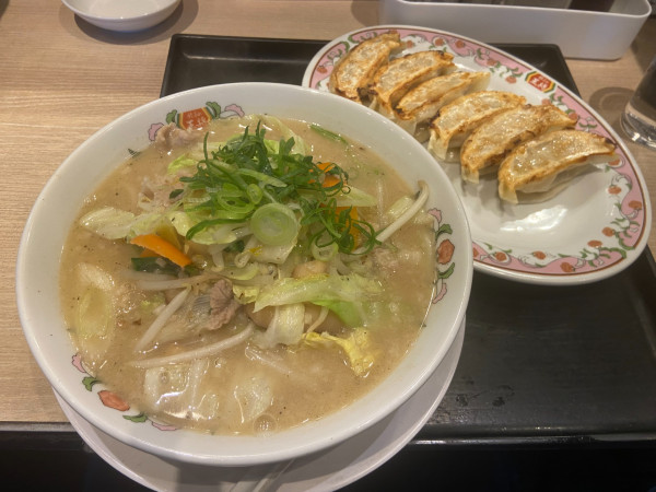 「ニンニク生姜タンメン」@餃子の王将 大宮駅西口店の写真