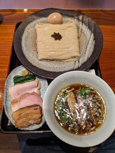 「特製つけそば」@食煅 もみじの写真