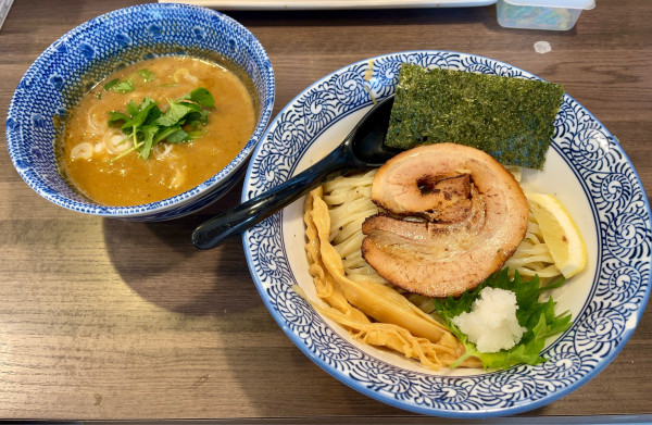 「【限定】濃厚秋刀魚つけ麺(並)」@狼煙 〜NOROSHI〜の写真
