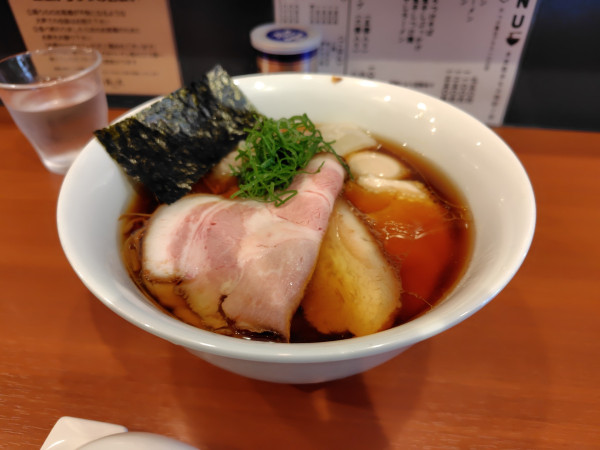 「特製中華そば¥1350」@自家製手もみ麺 鈴ノ木の写真