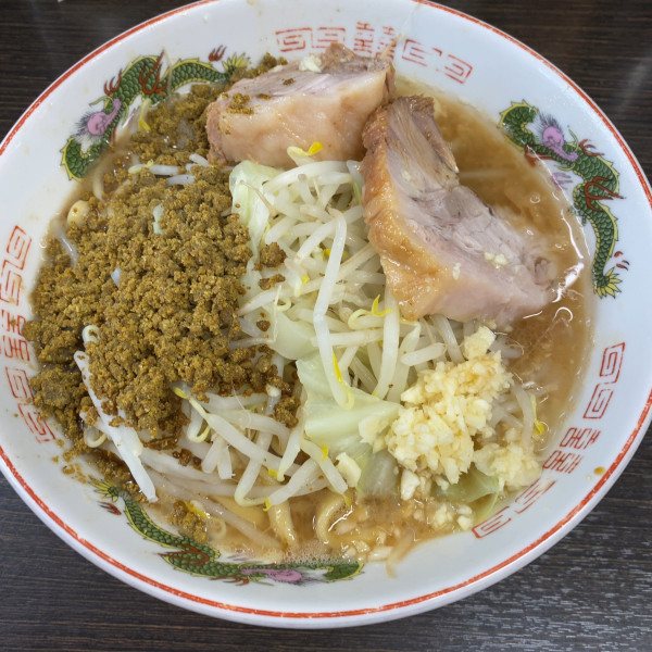 「ラーメン+カレー（50円）」@ラーメン二郎 川越店の写真